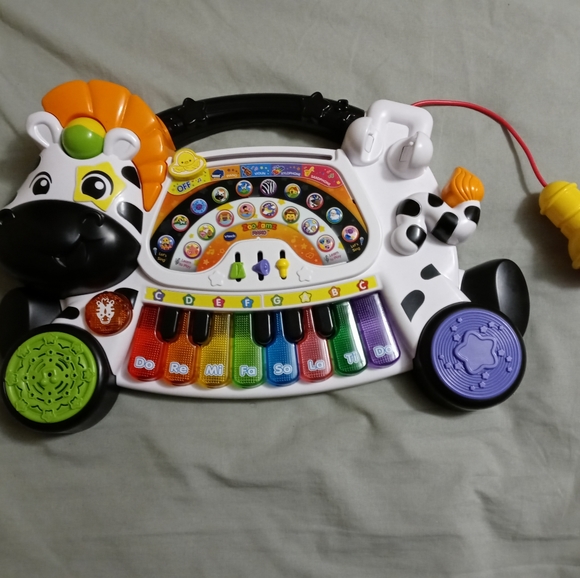 V-Tech Zoo Jamz Piano 🎹 Funky Sounds "FUN ATTRACTIVE🐼PERFORM WELL" 🎭 NEW!! - Picture 10 of 13